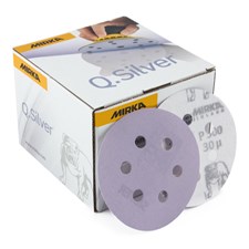 Q.SILVER 3" Grip 6H P80, 50 Discs/Box
